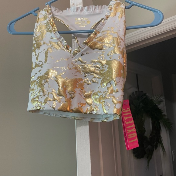 NWT Lily Pulitzer UPF 50+ Luxletic Lindsay Sports Bra - Picture 3 of 3